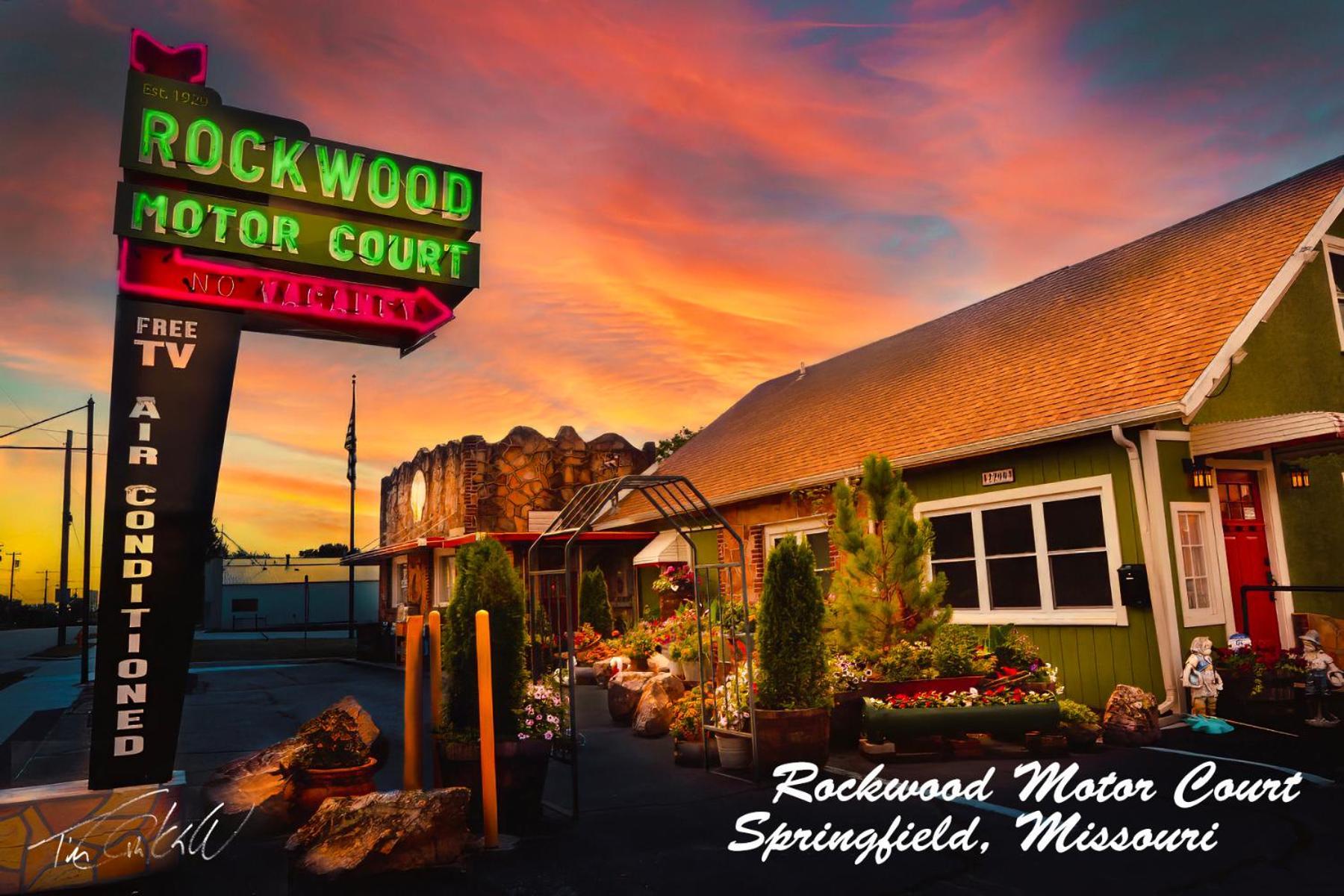 Rockwood Motor Court Motel Springfield Ngoại thất bức ảnh